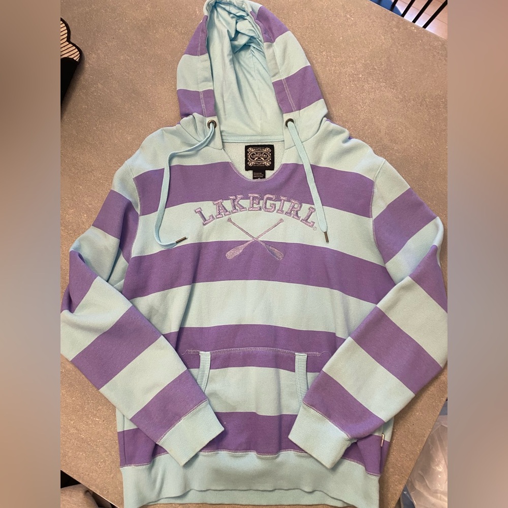 Lakesgirl Purple and Blue Sweatshirt